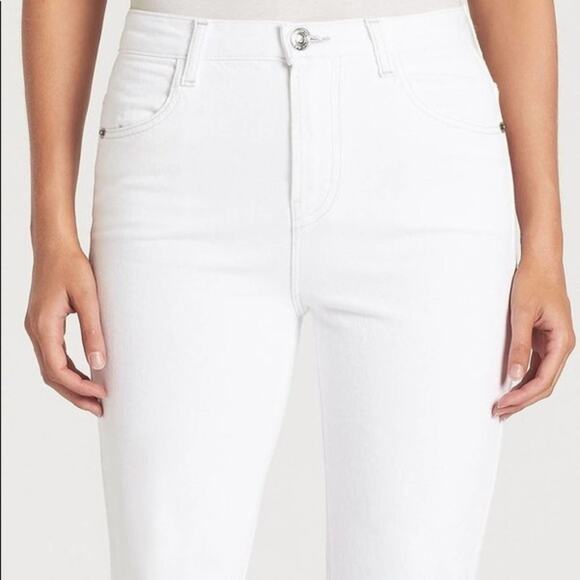 CURRENT/ELLIOTT The Stiletto Skinny Jeans 0 Clean White Sz 34 NWT {3W25} - Picture 3 of 3